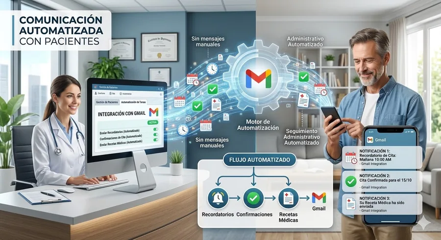 Comunicación automatizada con pacientes