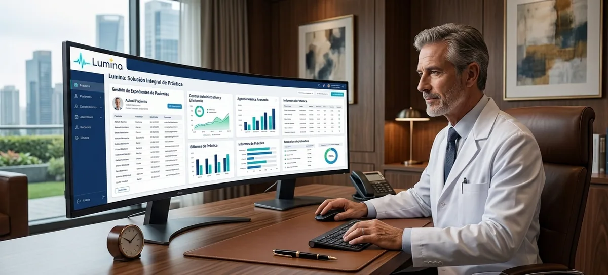 Tablero de control del consultorio en Doctor Gestión